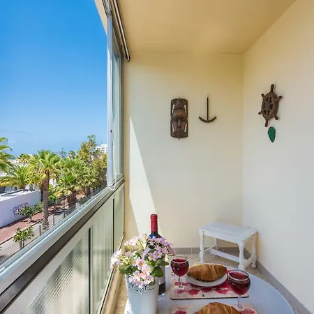 Apartment 530.big Studio With Terrace,playa De Las Americas *