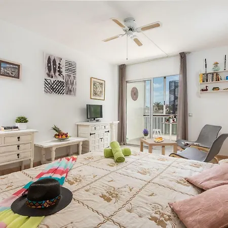 530.big Studio With Terrace,playa De Las Americas Daire